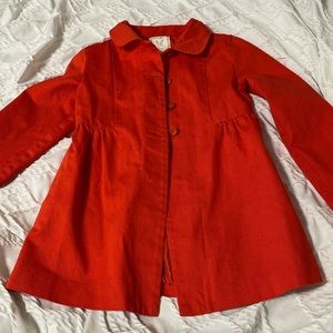 Girls orange jacket Gymboree